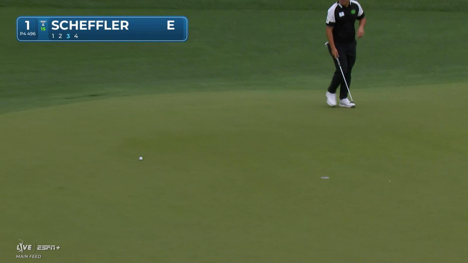 Scottie Scheffler | Round 1 | 1st hole | Shot 3 | 2025 Houston Open