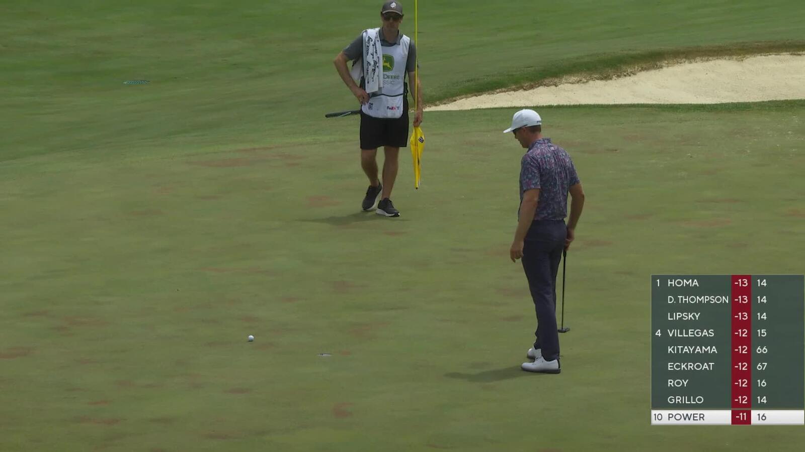 Seamus Power | Round 3 | 17th hole | Shot 4 | 2025 John Deere