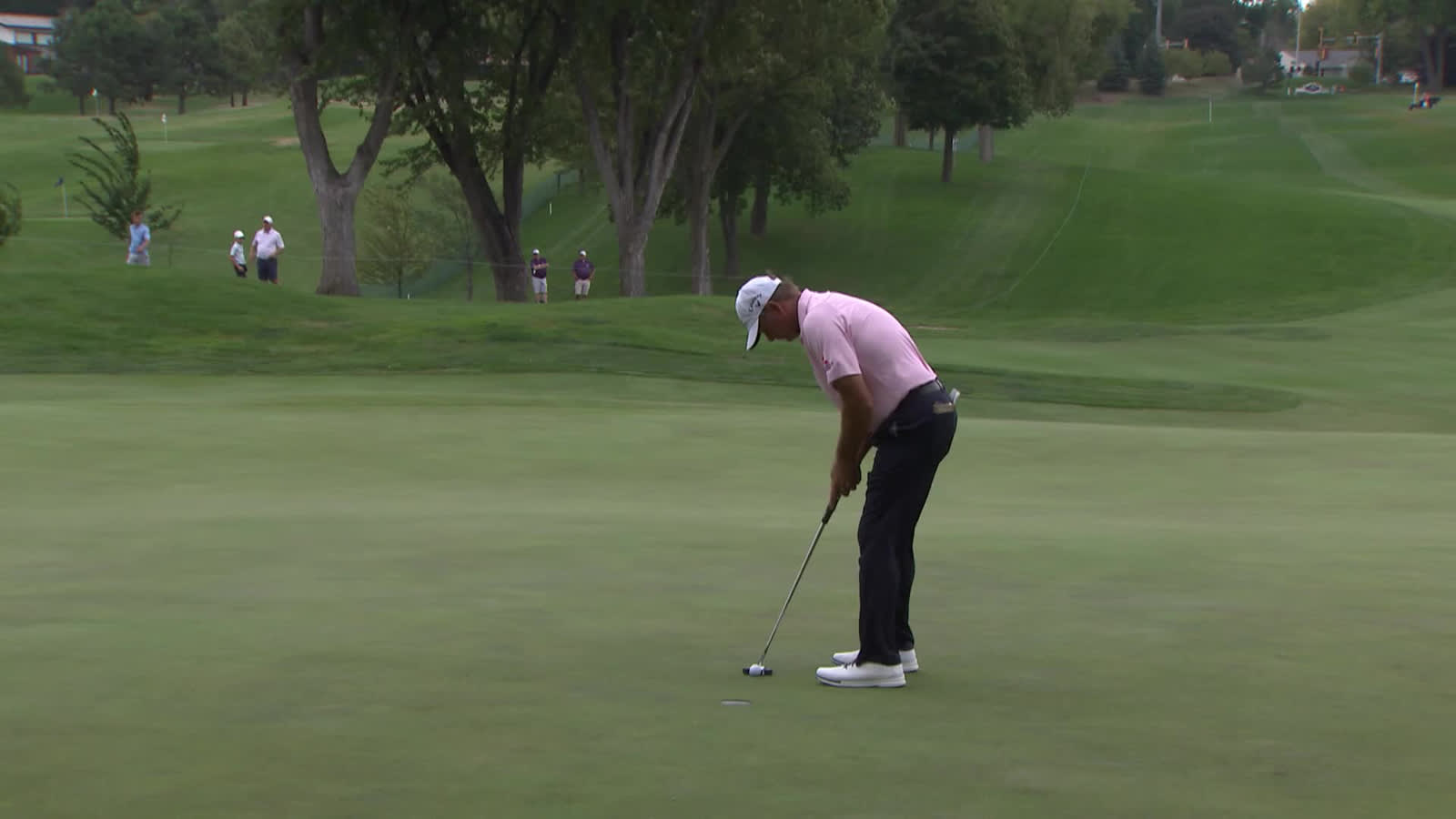 Retief Goosen | Round 3 | 9th hole | Shot 4 | 2025 Sanford Int