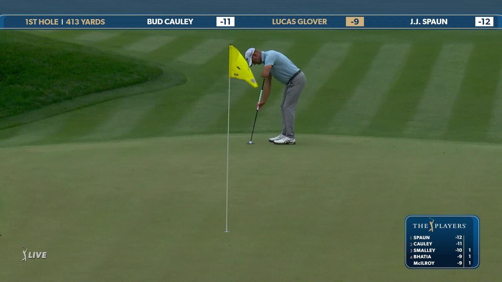 Lucas Glover | Round 4 | 1st hole | Shot 3 | 2025 THE PLAYERS