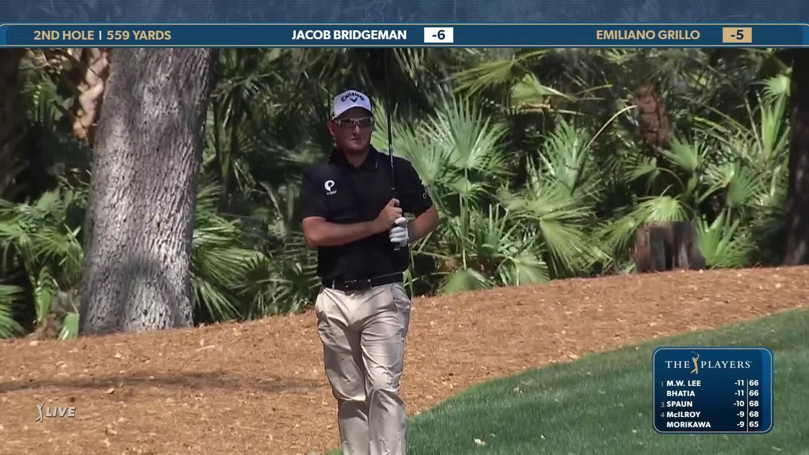 Emiliano Grillo | Round 3 | 2nd hole | Shot 2 | 2025 THE PLAYERS