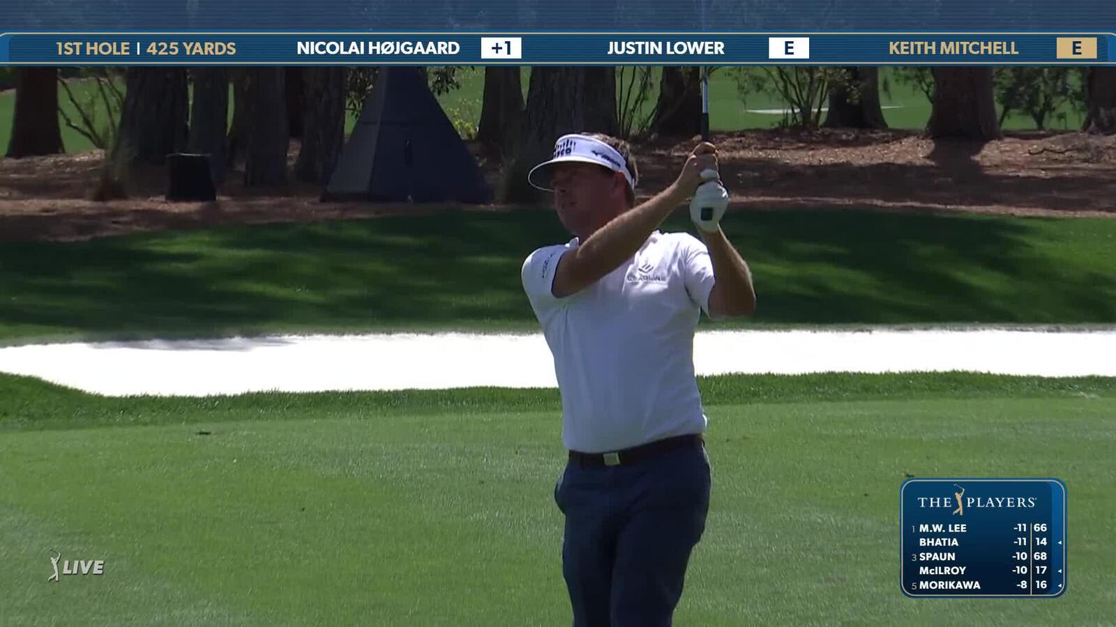 Keith Mitchell | Round 2 | 1st hole | Shot 2 | 2025 THE PLAYERS