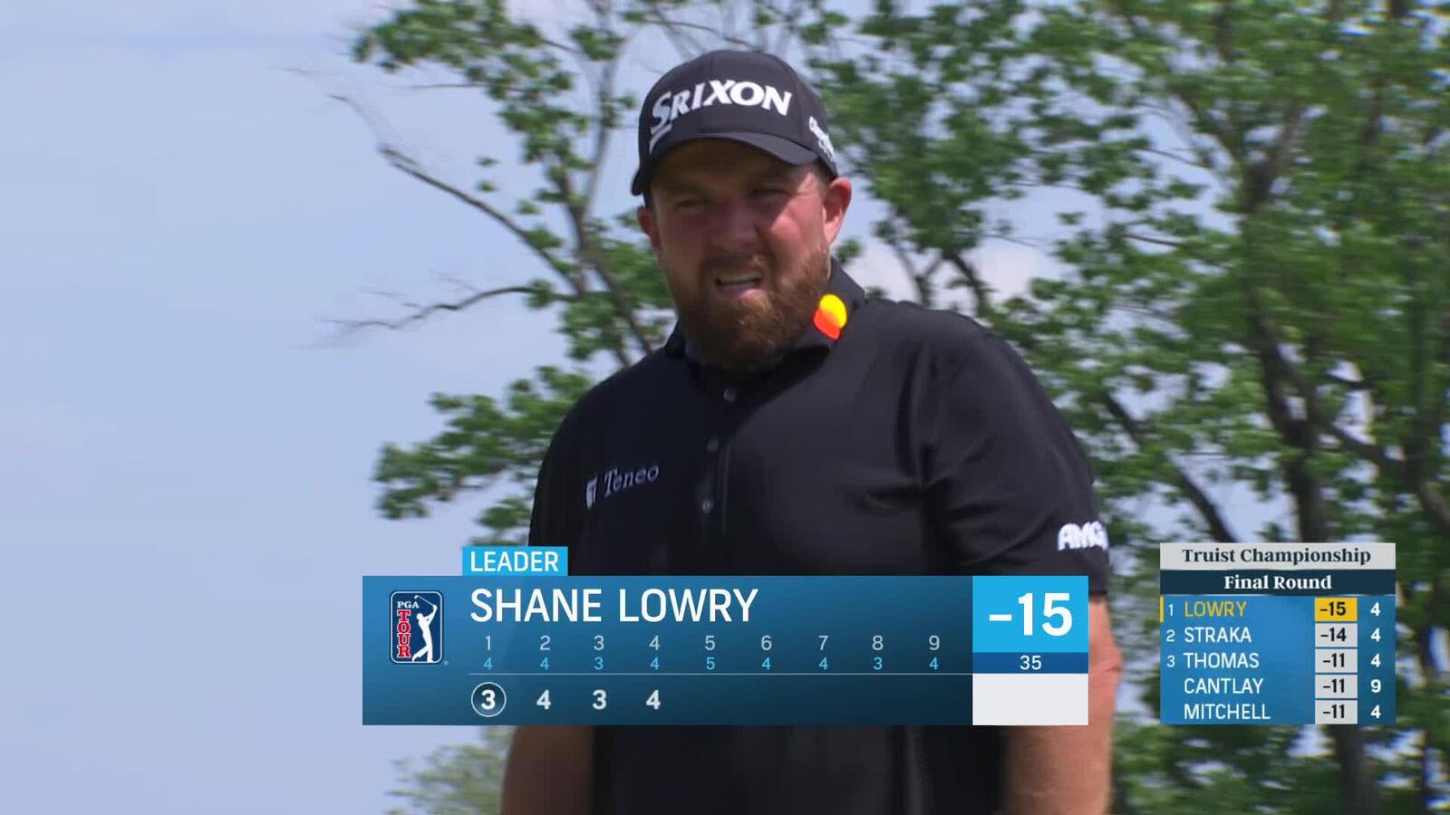 Shane Lowry | Round 4 | 4th hole | Shot 4 | 2025 Truist Championship