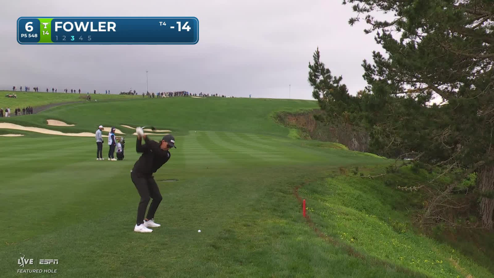 Rickie Fowler | Round 3 | 6th hole | Shot 3 | 2026 AT&T Pebble Beach