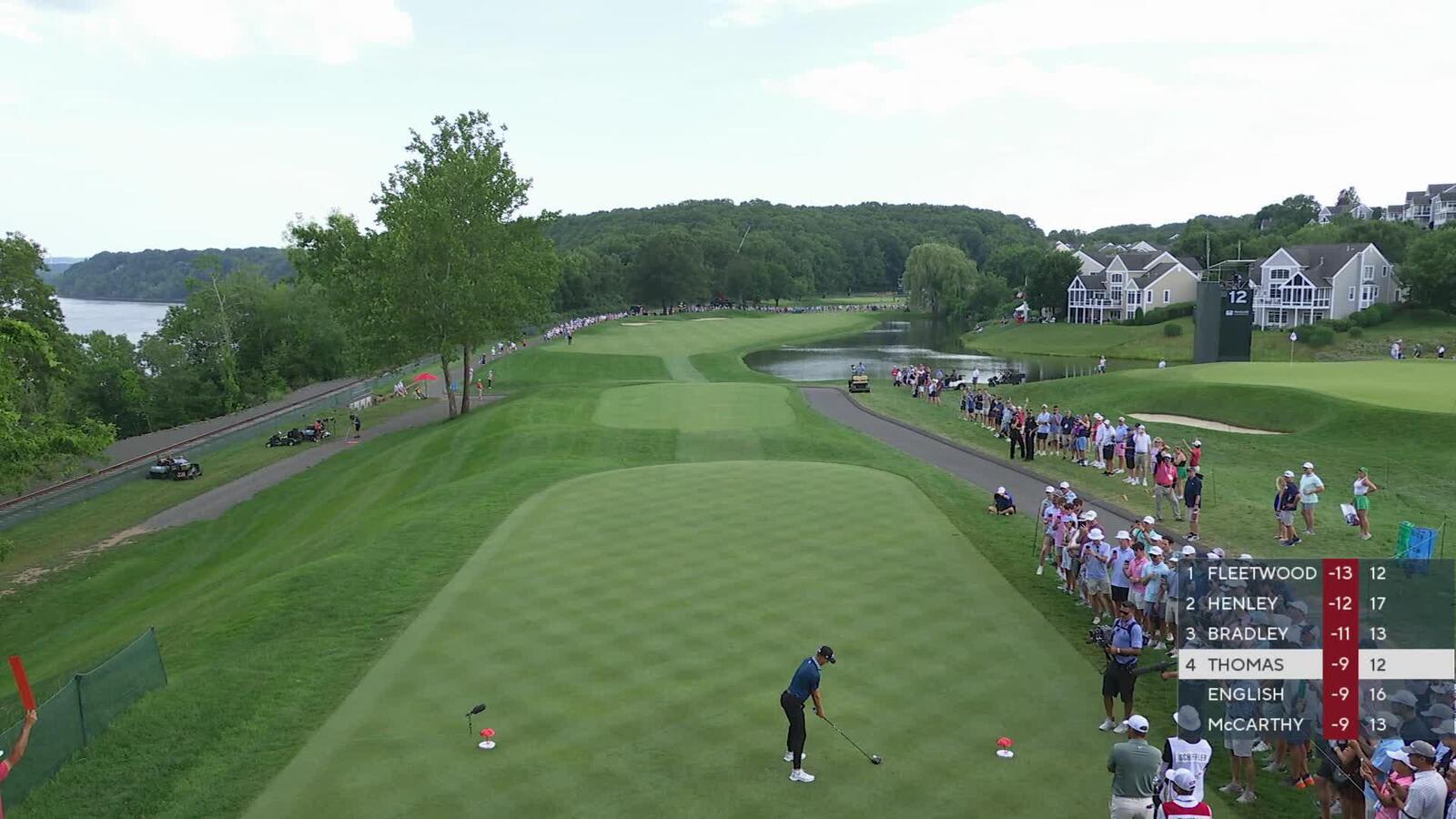 Justin Thomas | Round 3 | 13th hole | Shot 1 | 2025 Travelers