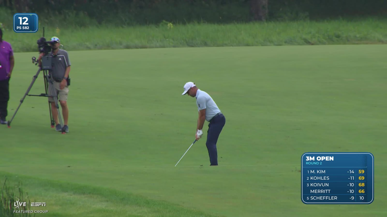 Corey Conners | Round 2 | 12th hole | Shot 2 | 2026 3M Open