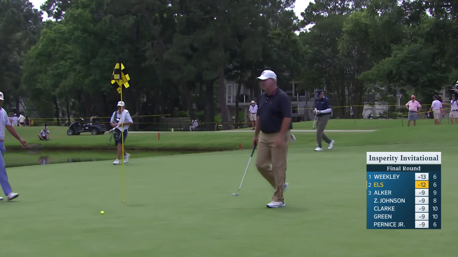 Ernie Els | Round 3 | 7th hole | Shot 3 | 2026 Insperity Invit