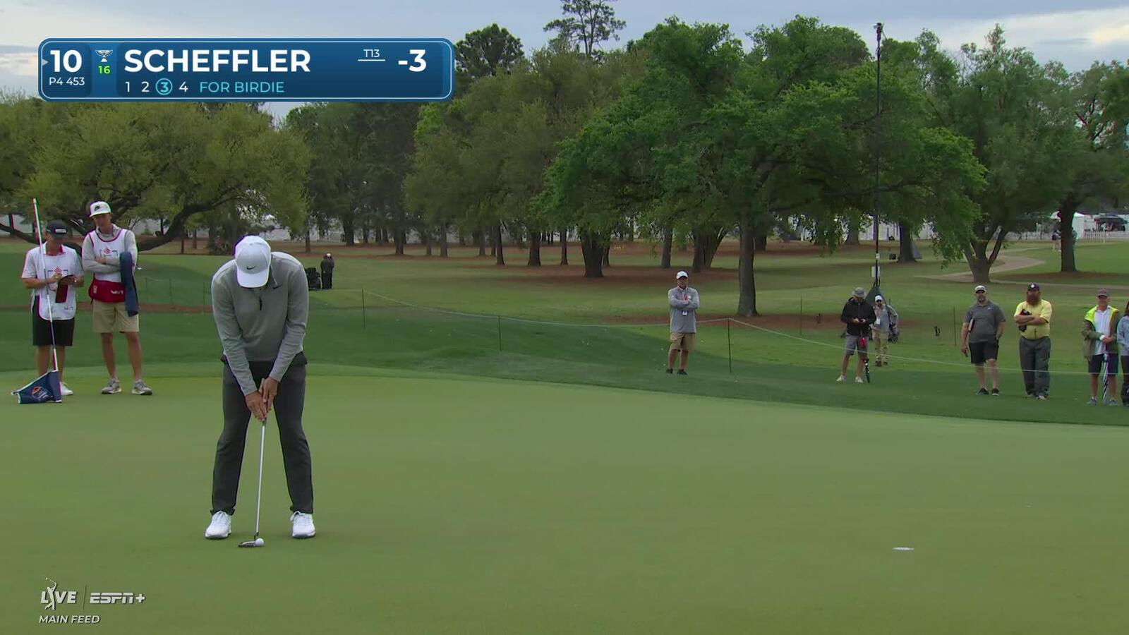 Scottie Scheffler | Round 2 | 10th hole | Shot 3 | 2025 Houston Open