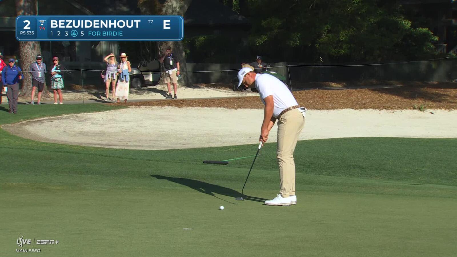 Christiaan Bezuidenhout | Round 1 | 2nd hole | Shot 4 | 2025 RBC Heritage