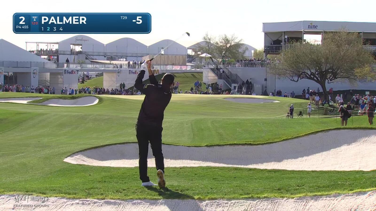 Ryan Palmer | Round 3 | 2nd hole | Shot 2 | 2025 WM Phoenix Open