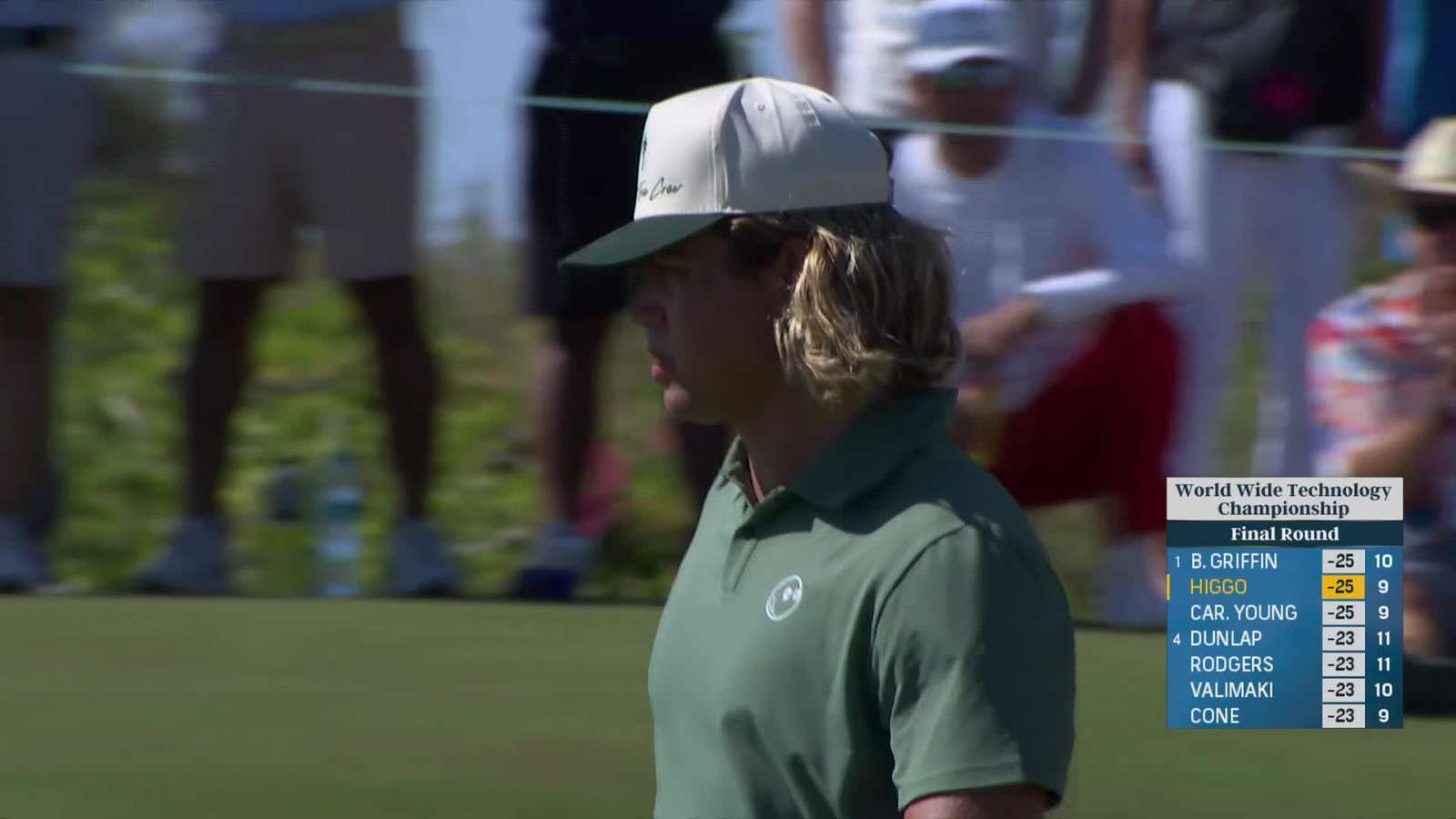 Garrick Higgo | Round 4 | 10th hole | Shot 3 | 2025 World Wide Technology