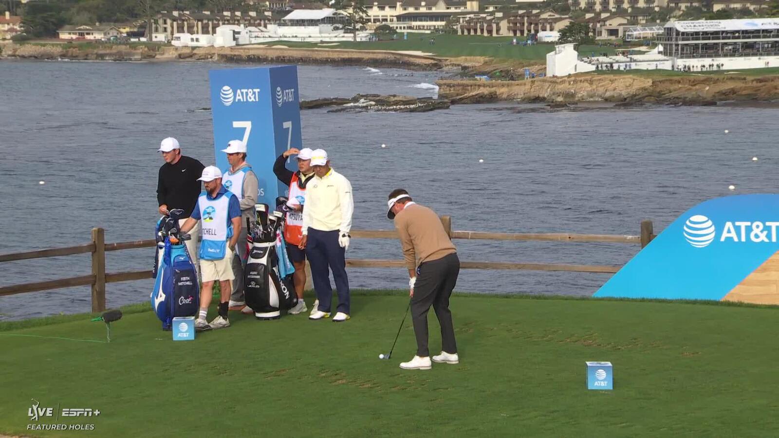 Keith Mitchell | Round 4 | 7th hole | Shot 1 | 2025 AT&T Pebble Beach