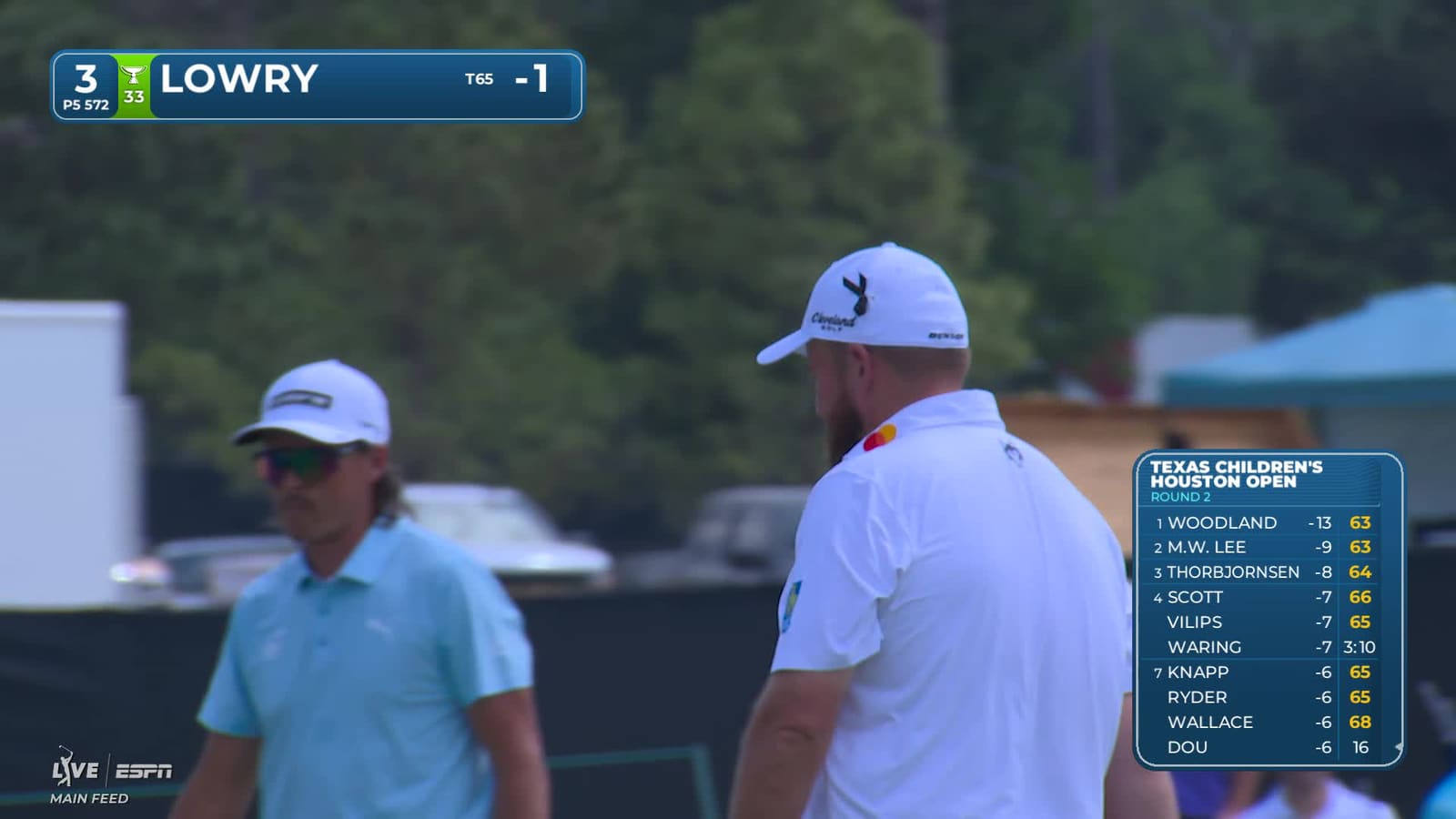 Shane Lowry | Round 2 | 3rd hole | Shot 4 | 2026 Texas Children's