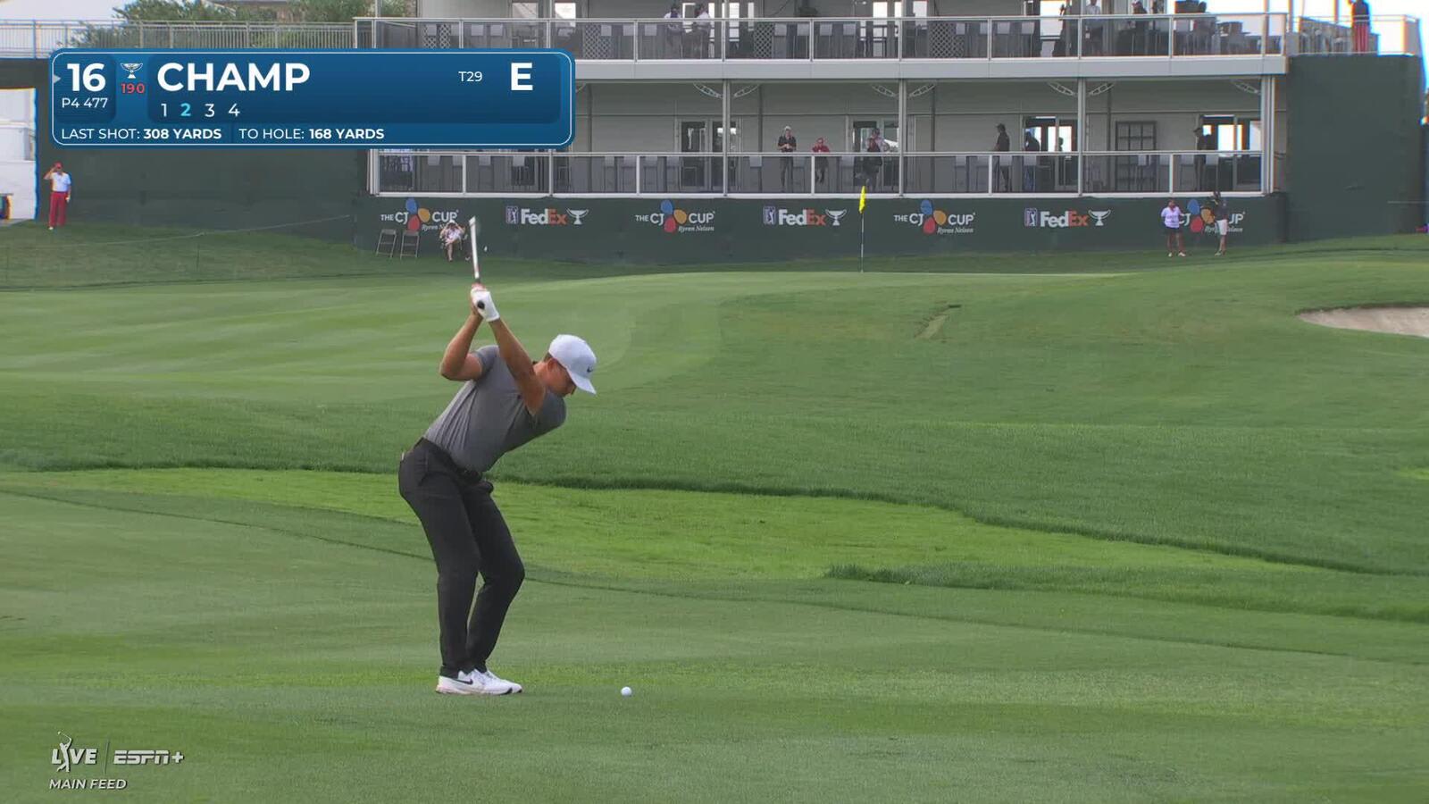 Cameron Champ | Round 1 | 16th hole | Shot 2 | 2025 THE CJ CUP