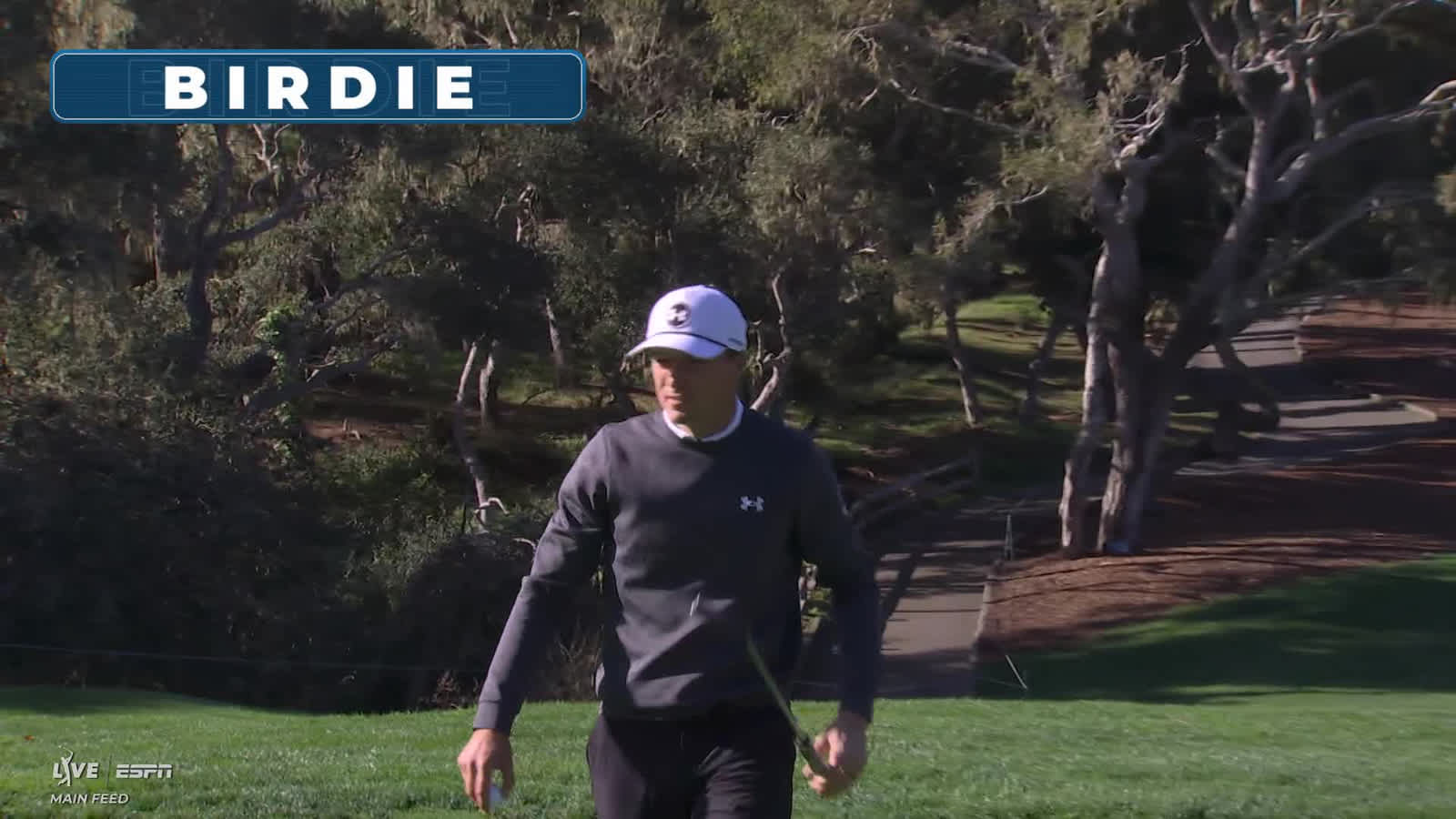 Jordan Spieth | Round 1 | 11th hole | Shot 4 | 2026 AT&T Pebble Beach