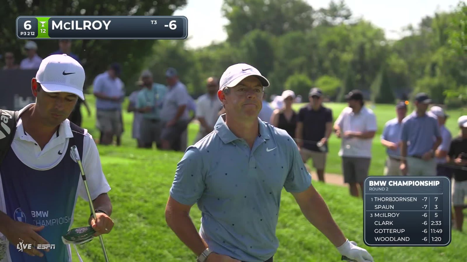 Rory McIlroy | Round 2 | 6th hole | Shot 1 | 2026 BMW Championship