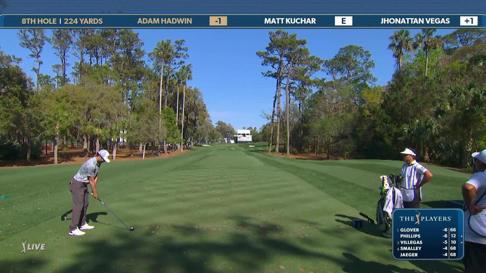 Adam Hadwin | Round 1 | 8th hole | Shot 1 | 2025 THE PLAYERS