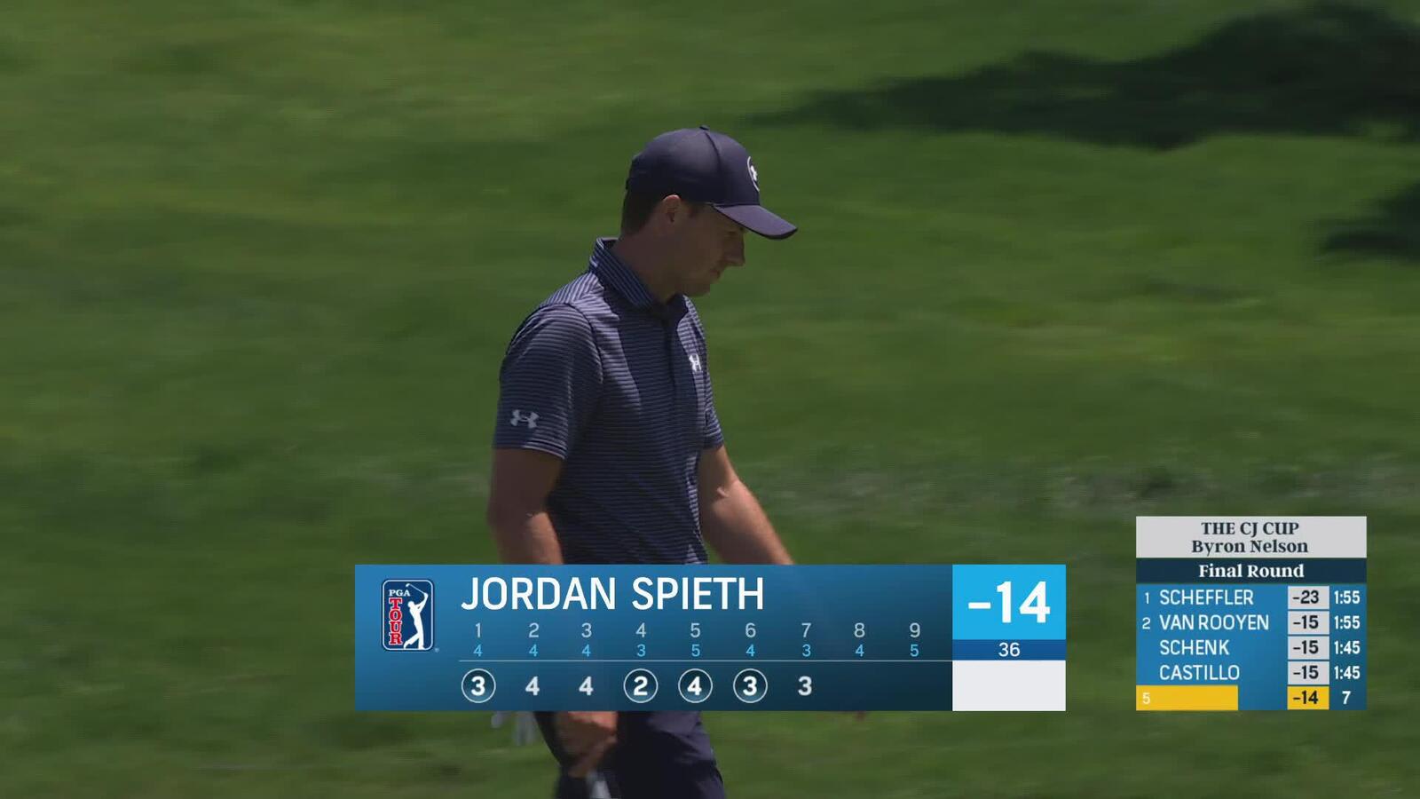 Jordan Spieth | Round 4 | 7th hole | Shot 3 | 2025 THE CJ CUP