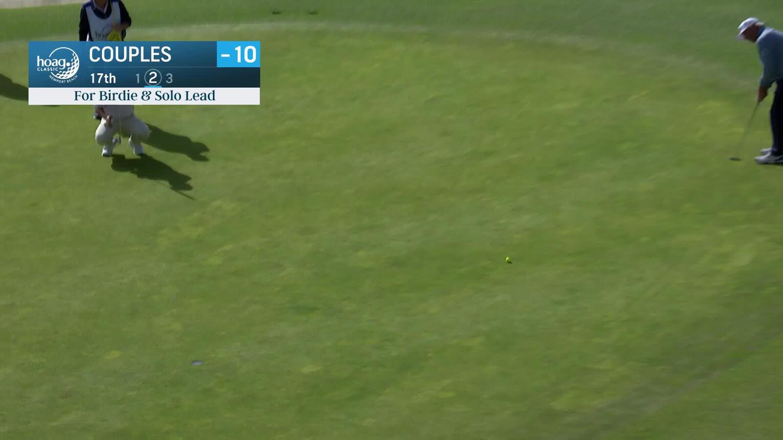 Fred Couples | Round 2 | 17th hole | Shot 2 | 2025 Hoag Classic