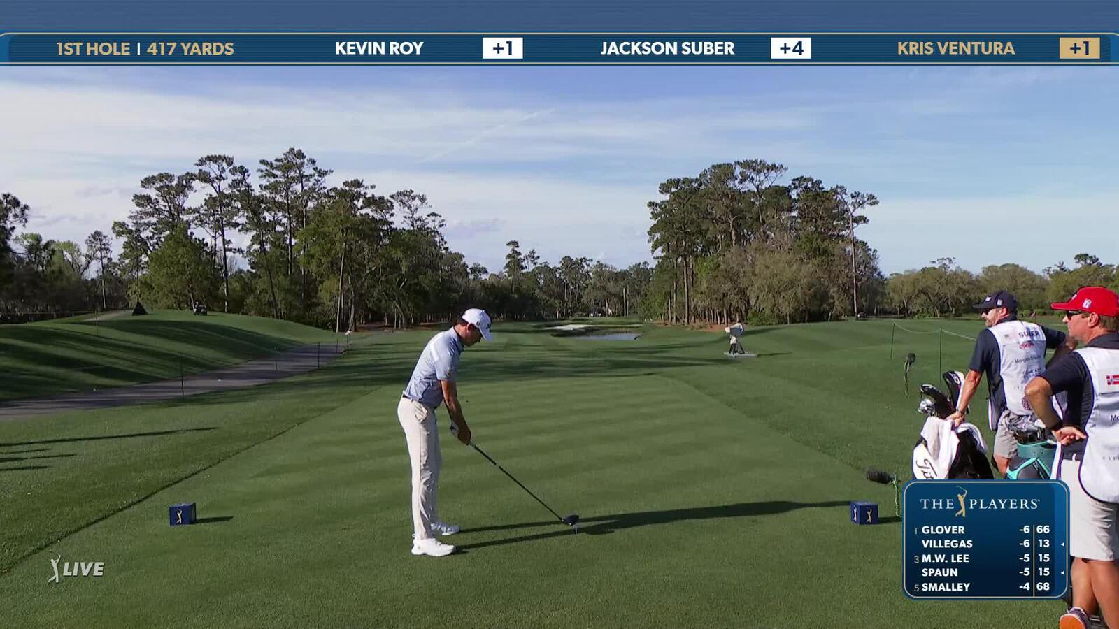 Kristoffer Ventura | Round 1 | 1st hole | Shot 1 | 2025 THE PLAYERS