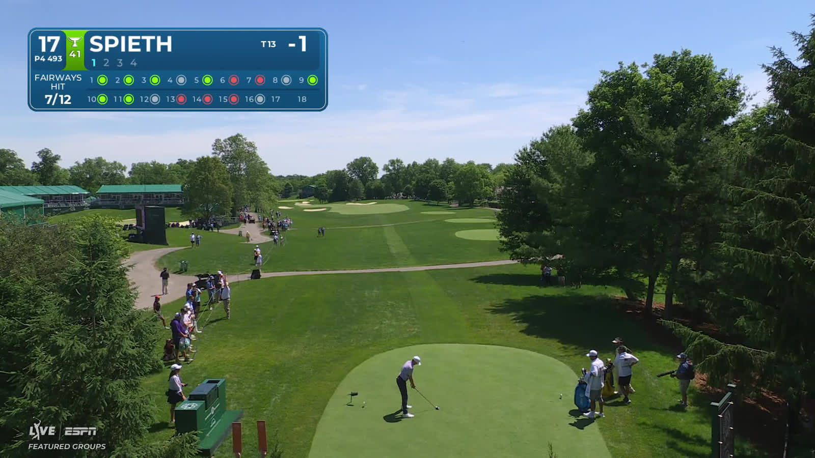 Jordan Spieth | Round 1 | 17th hole | Shot 1 | 2026 the Memorial