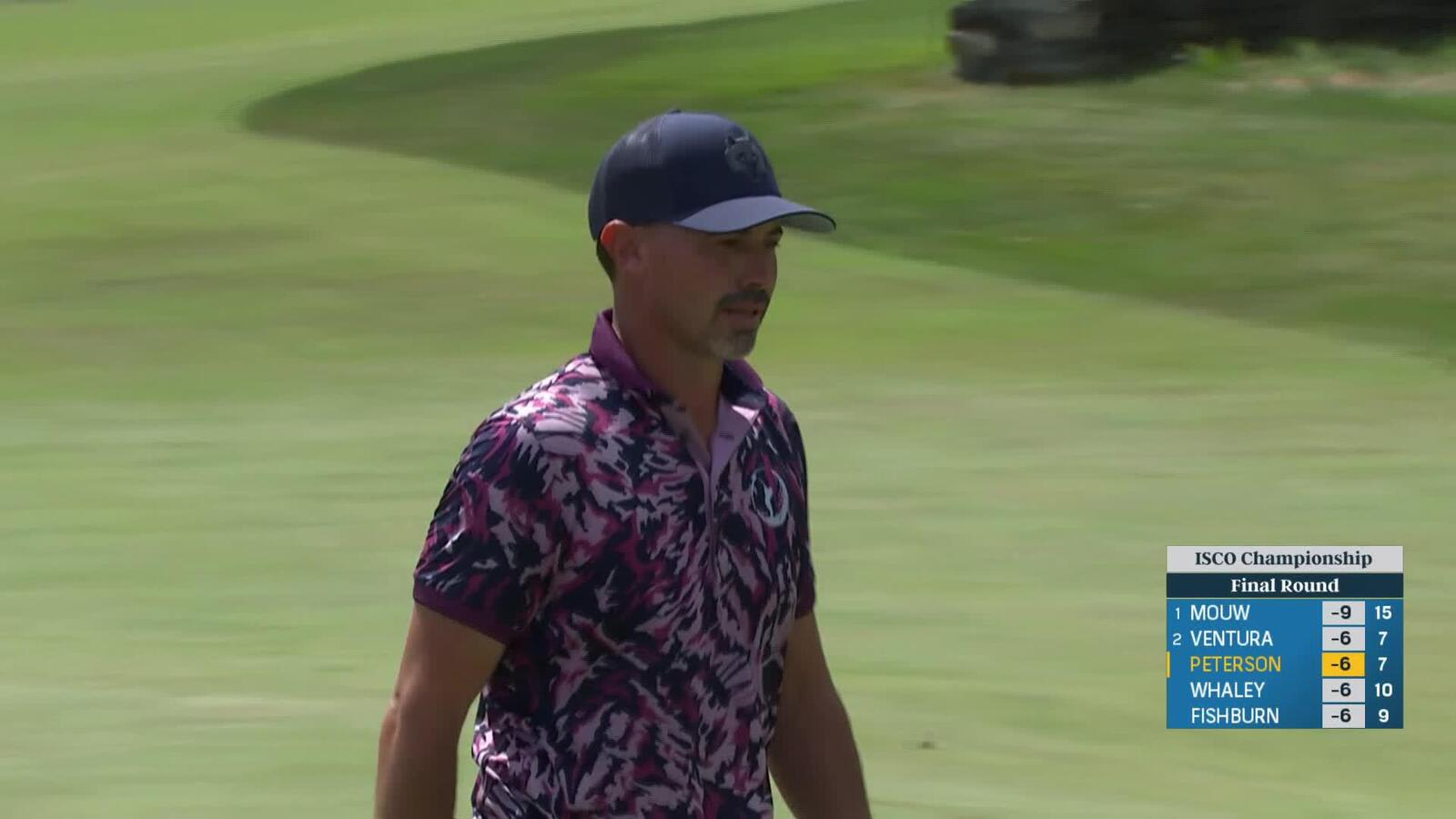Paul Peterson | Round 4 | 8th hole | Shot 4 | 2025 ISCO Championship