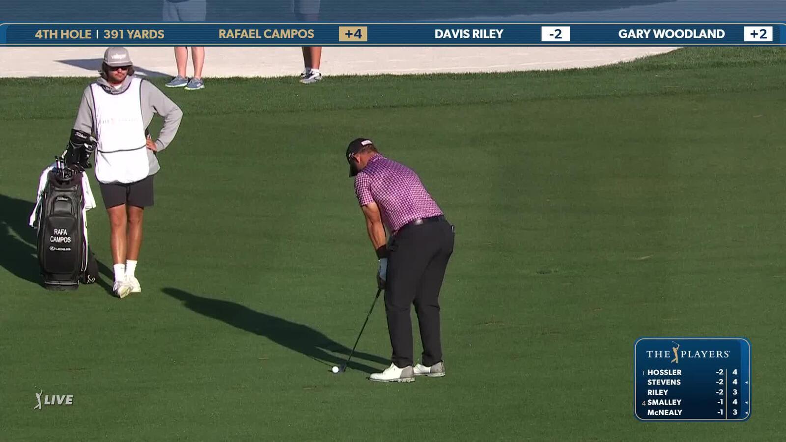 Rafael Campos | Round 1 | 4th hole | Shot 2 | 2025 THE PLAYERS