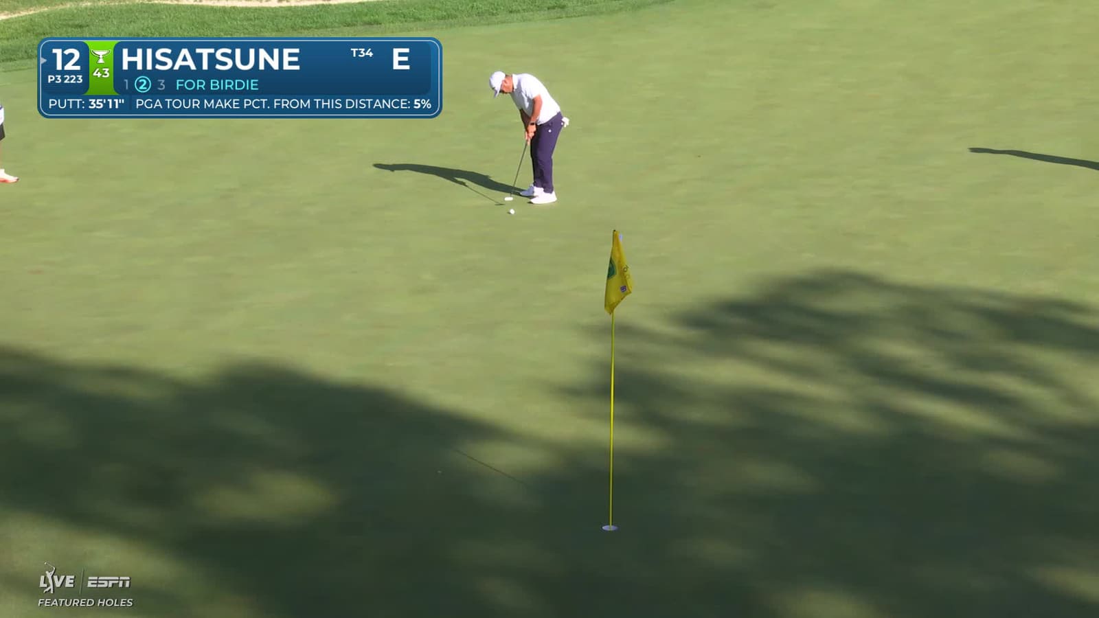 Ryo Hisatsune | Round 1 | 12th hole | Shot 2 | 2026 John Deere
