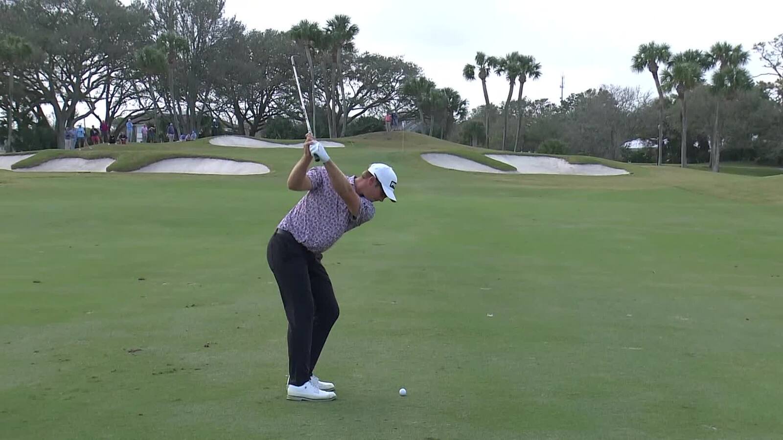 Joe Weiler | Round 3 | 7th hole | Shot 2 | 2024 PGA TOUR Q-School