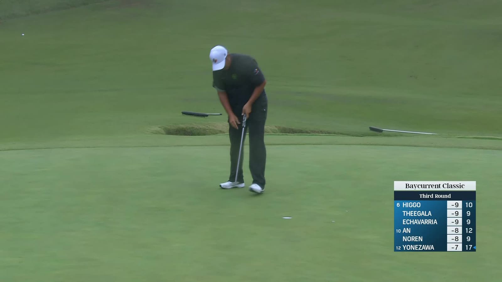 Byeong Hun An | Round 3 | 13th hole | Shot 3 | 2025 Baycurrent