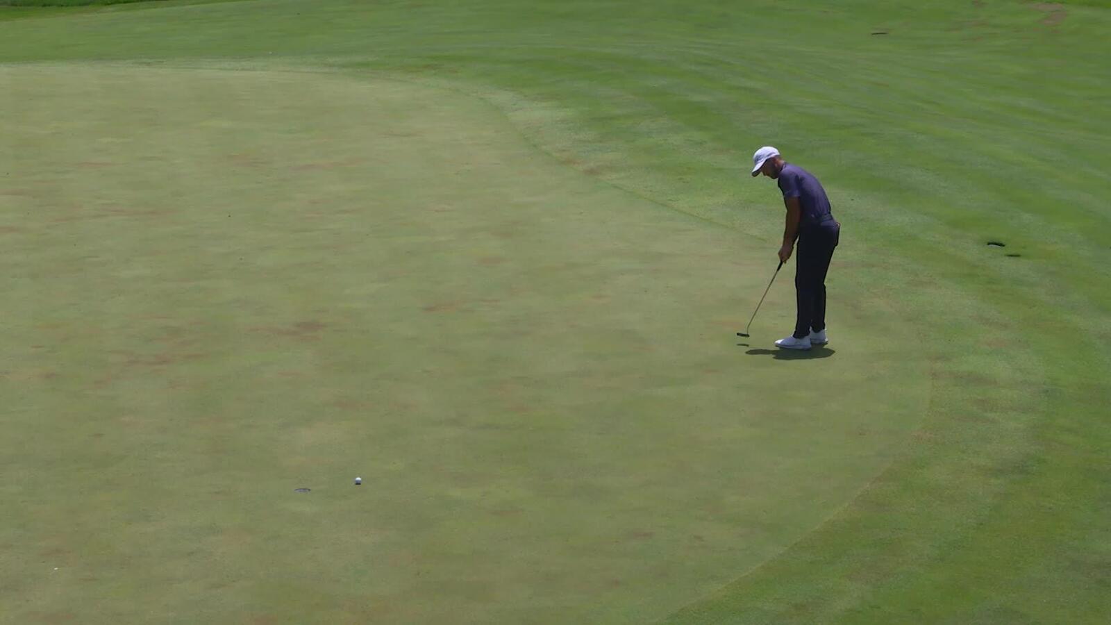 Denny McCarthy | Round 2 | 3rd hole | Shot 3 | 2025 John Deere