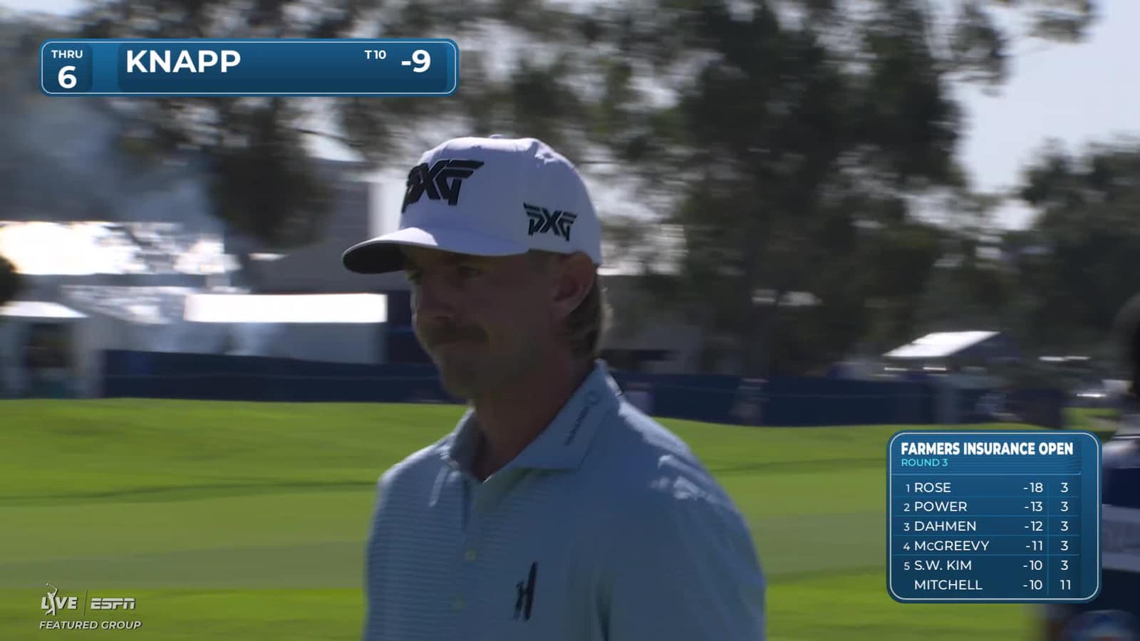 Jake Knapp | Round 3 | 6th hole | Shot 4 | 2026 Farmers