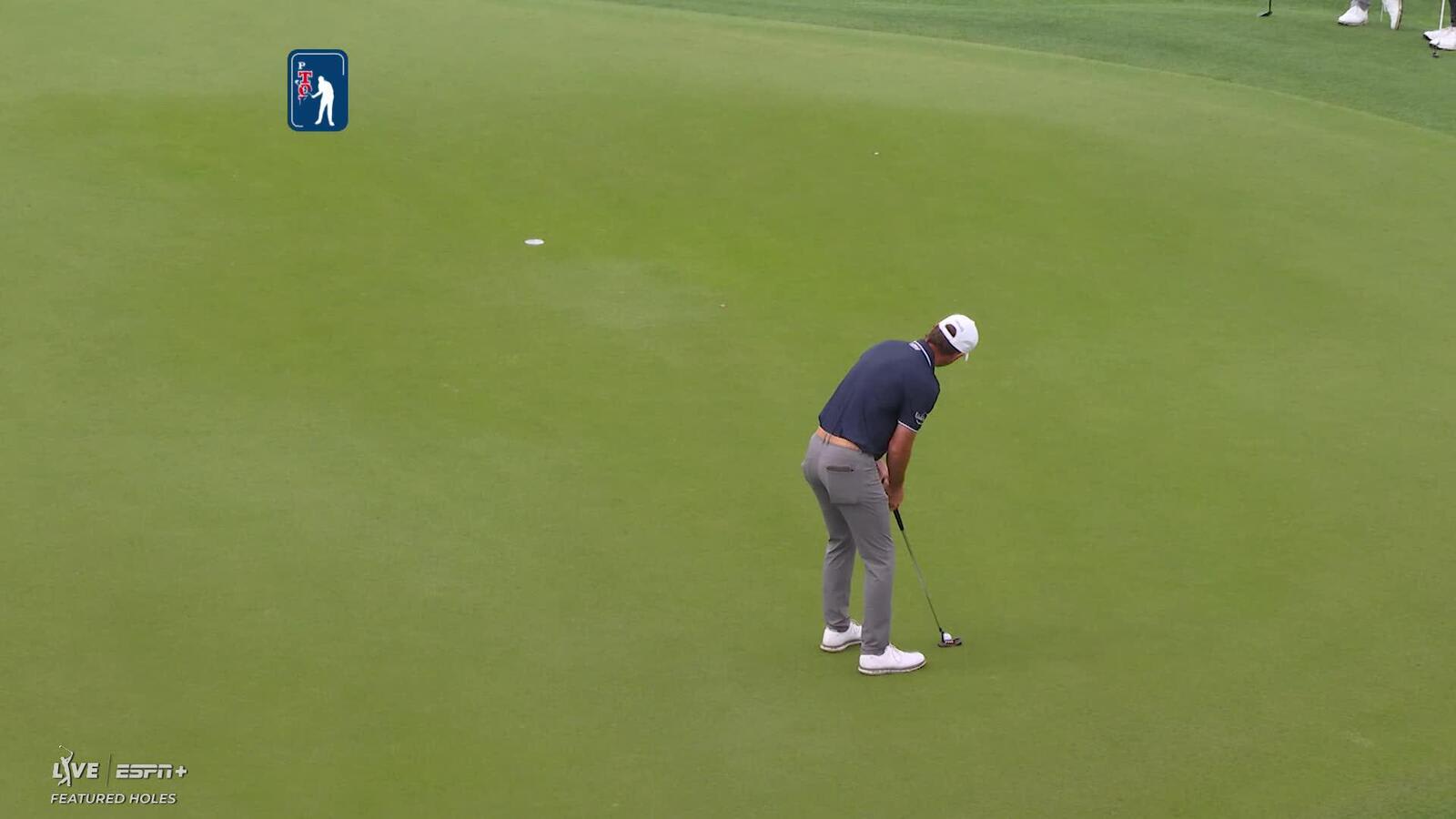 Austin Eckroat | Round 2 | 15th hole | Shot 2 | 2025 Houston Open