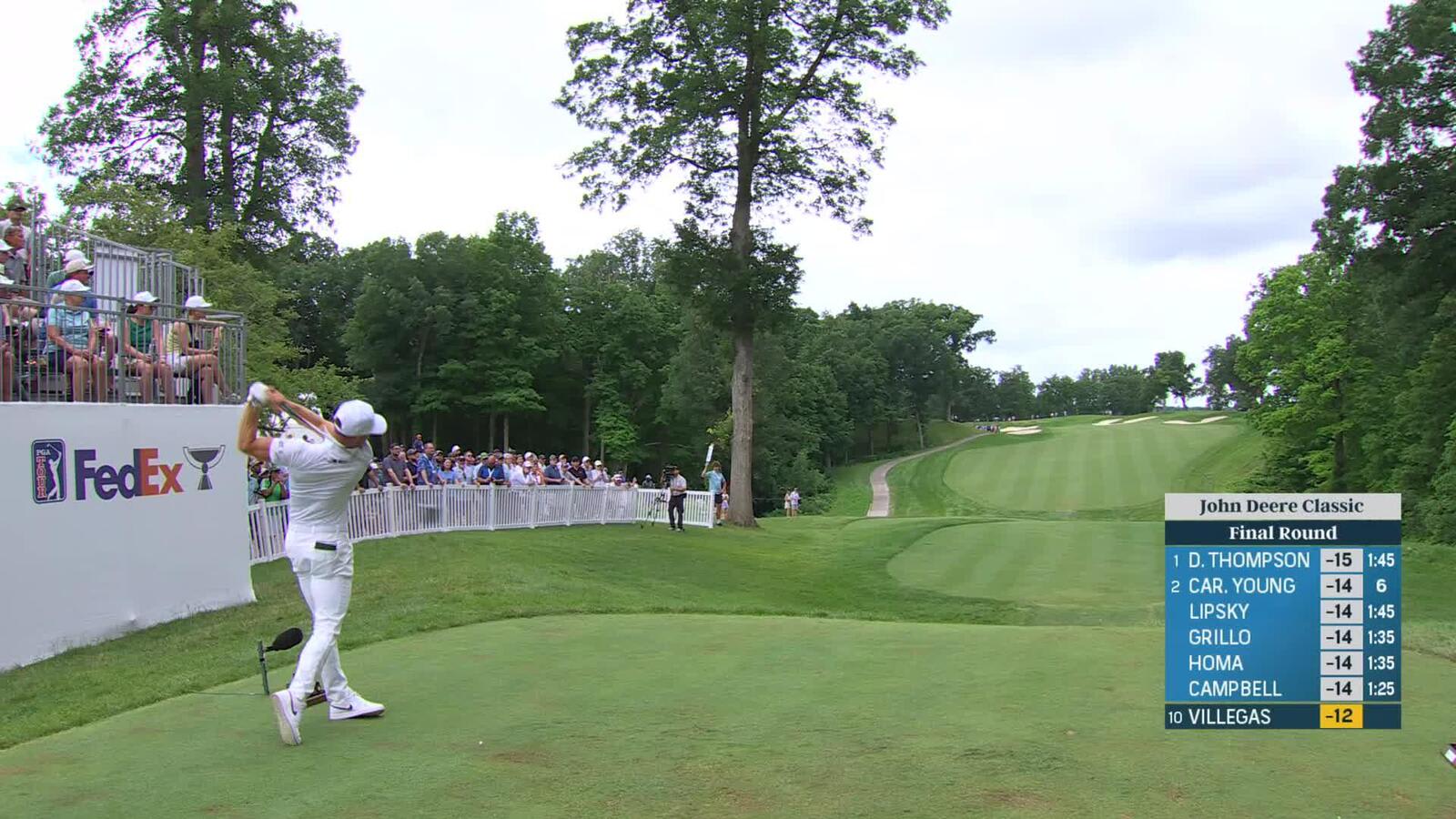 Camilo Villegas | Round 4 | 1st hole | Shot 1 | 2025 John Deere
