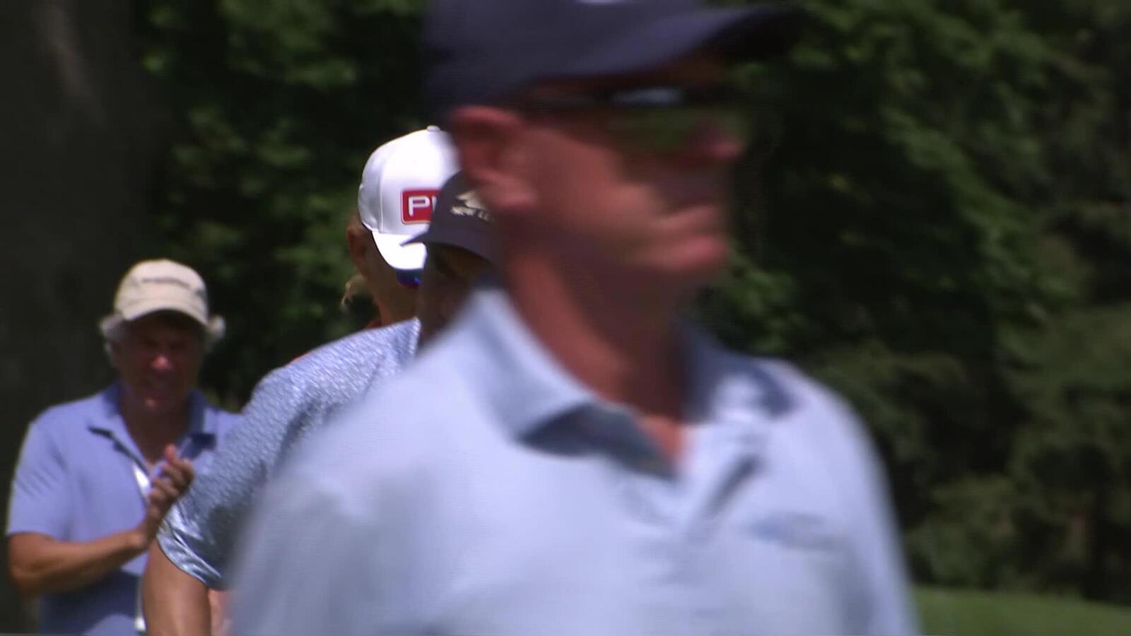 Steven Alker | Round 4 | 8th hole | Shot 4 | 2025 Kaulig Co. Championship