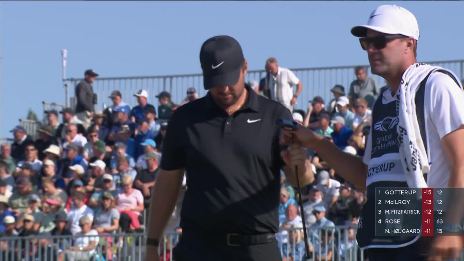 Chris Gotterup | Round 4 | 12th hole | Shot 2 | 2025 Genesis Scottish Open