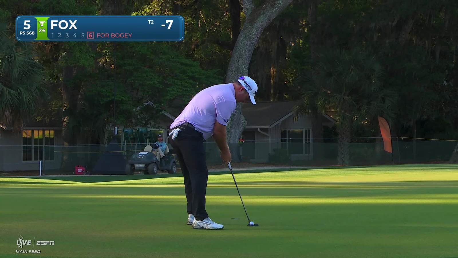 Ryan Fox | Round 2 | 5th hole | Shot 6 | 2026 RBC Heritage