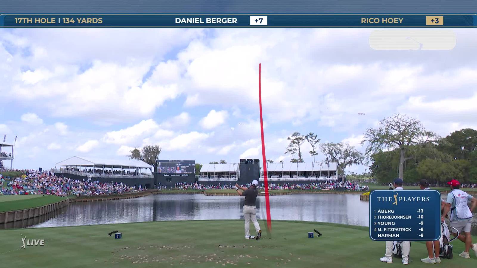 Rico Hoey | Round 4 | 17th hole | Shot 1 | 2026 THE PLAYERS