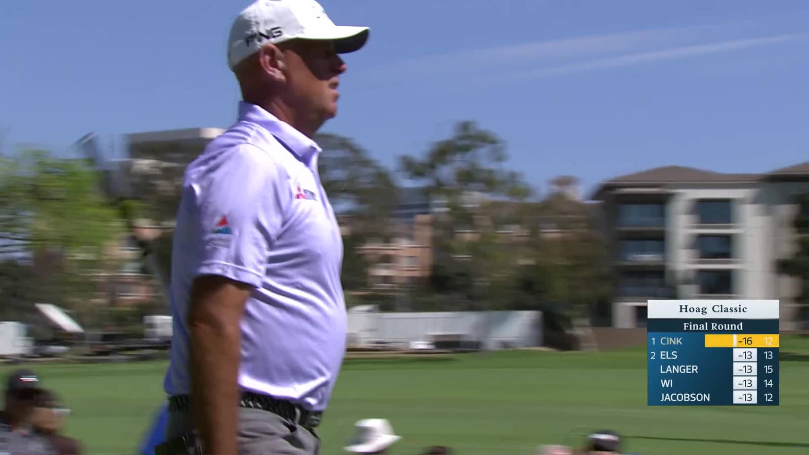 Stewart Cink | Round 3 | 13th hole | Shot 1 | 2026 Hoag Classic