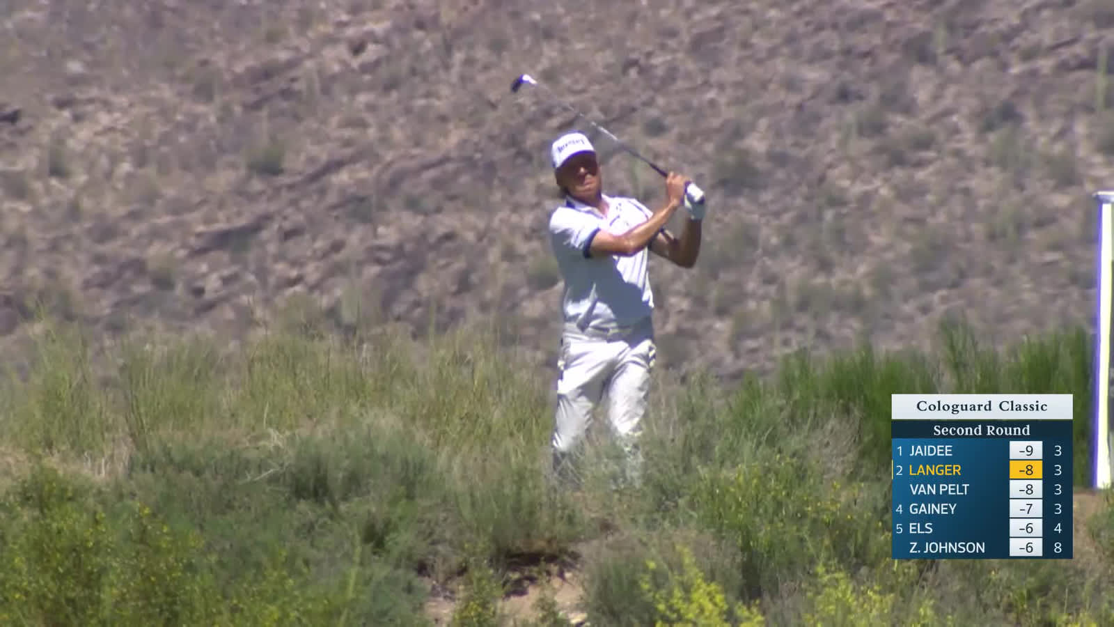 Bernhard Langer | Round 2 | 4th hole | Shot 1 | 2026 Cologuard
