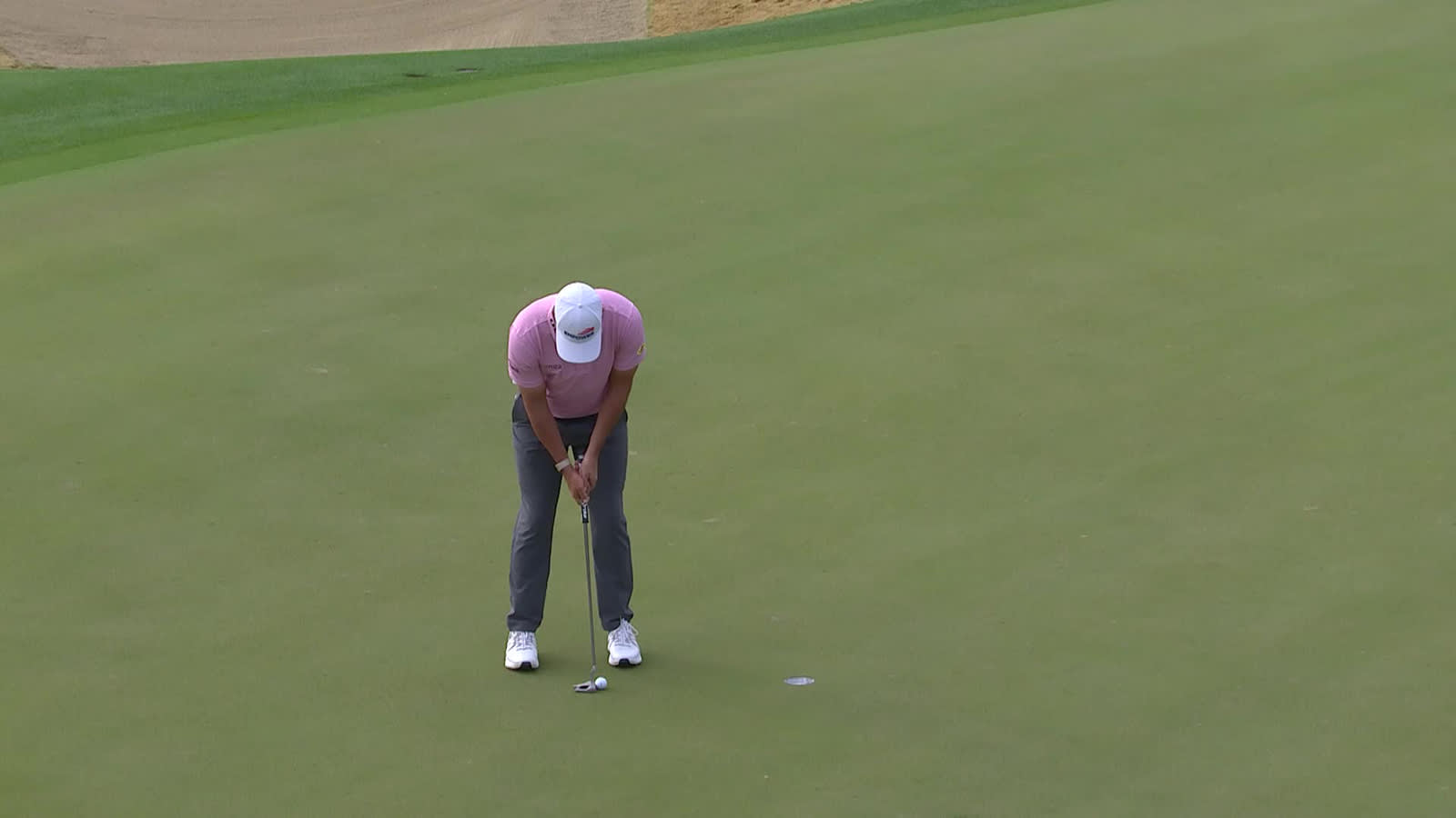 Davis Riley | Round 2 | 4th hole | Shot 3 | 2026 The American Express