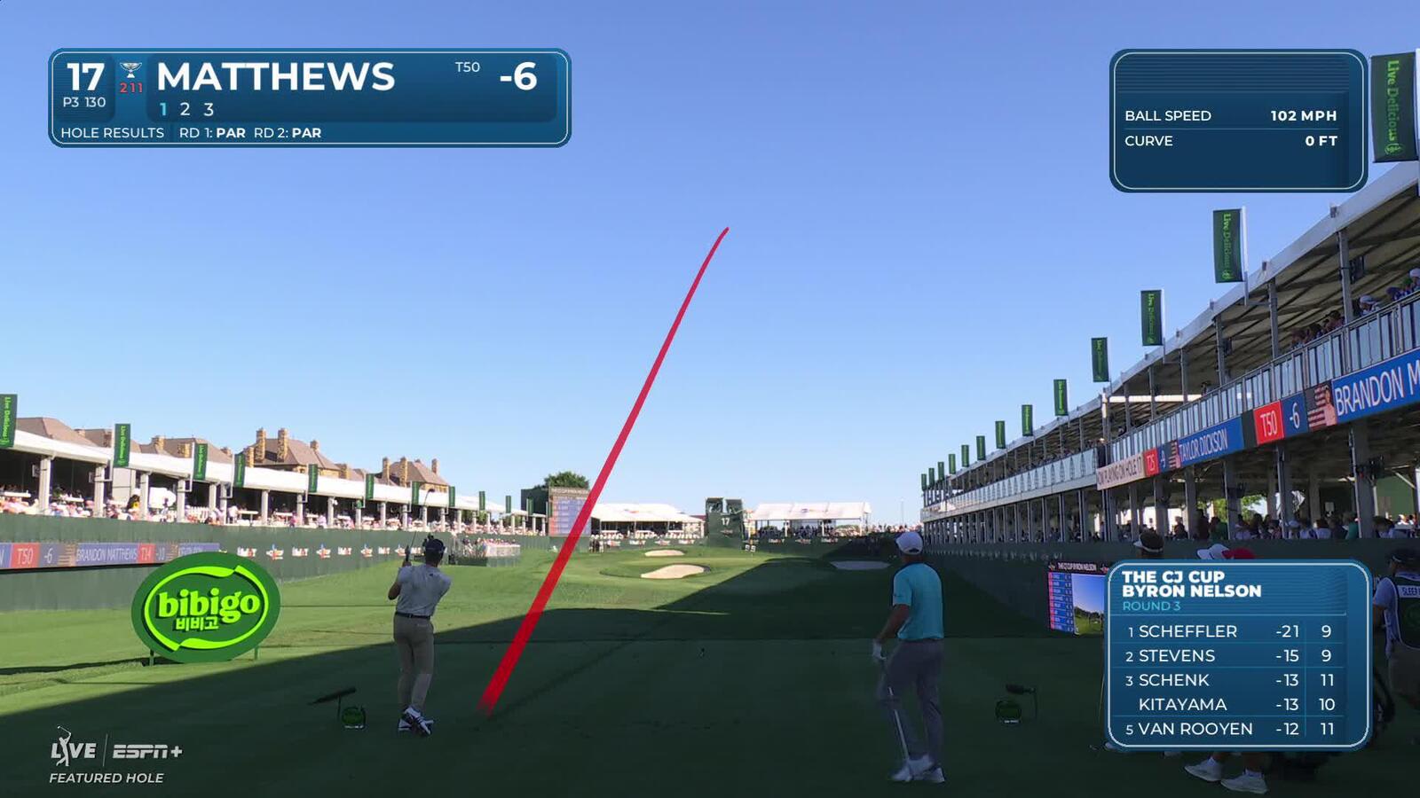 Brandon Matthews | Round 3 | 17th hole | Shot 1 | 2025 THE CJ CUP