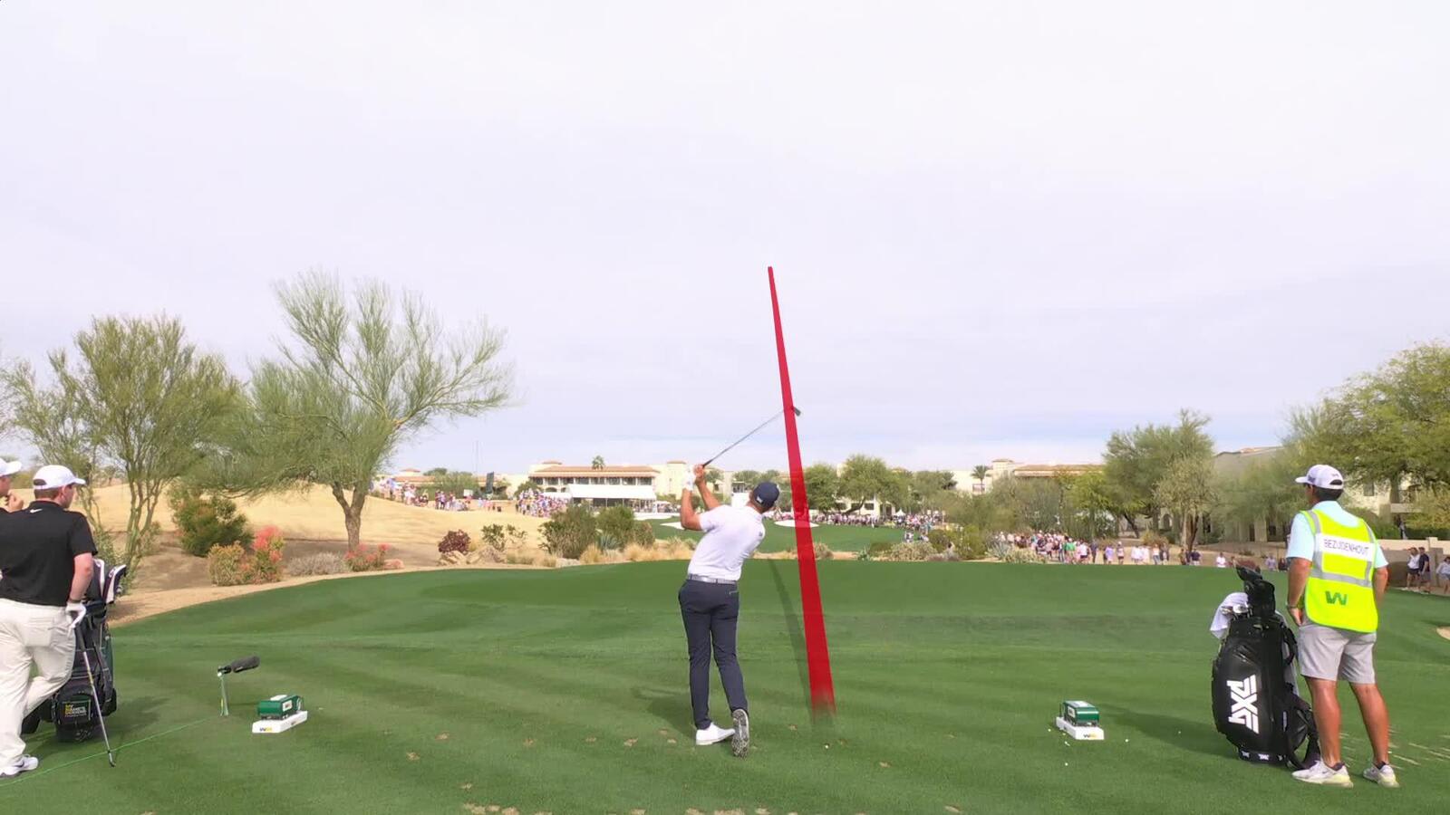 Christiaan Bezuidenhout | Round 4 | 4th hole | Shot 1 | 2025 WM Phoenix Open