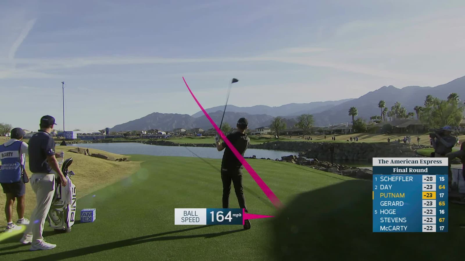 Andrew Putnam | Round 4 | 18th hole | Shot 1 | 2026 The American Express