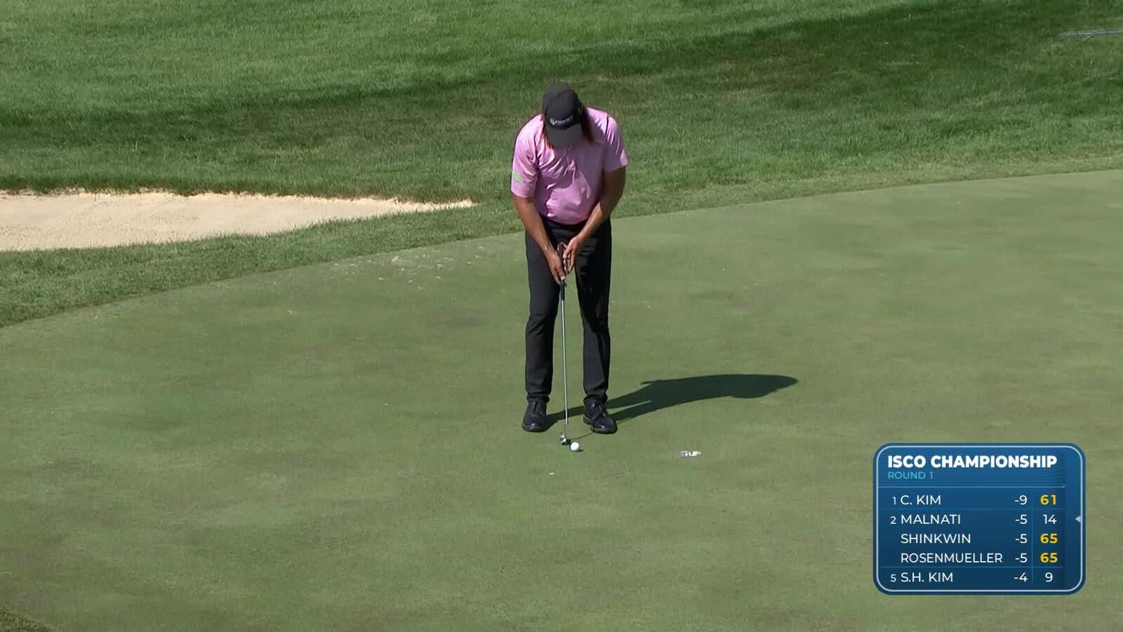 Aaron Baddeley | Round 1 | 14th hole | Shot 4 | 2025 ISCO Championship