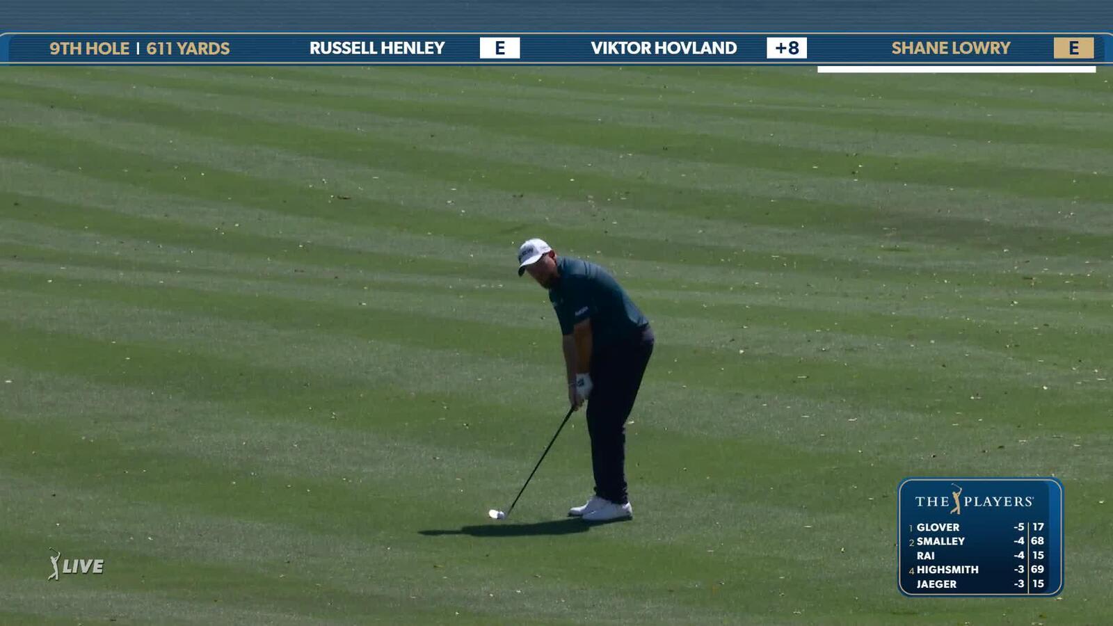 Shane Lowry | Round 1 | 9th hole | Shot 3 | 2025 THE PLAYERS