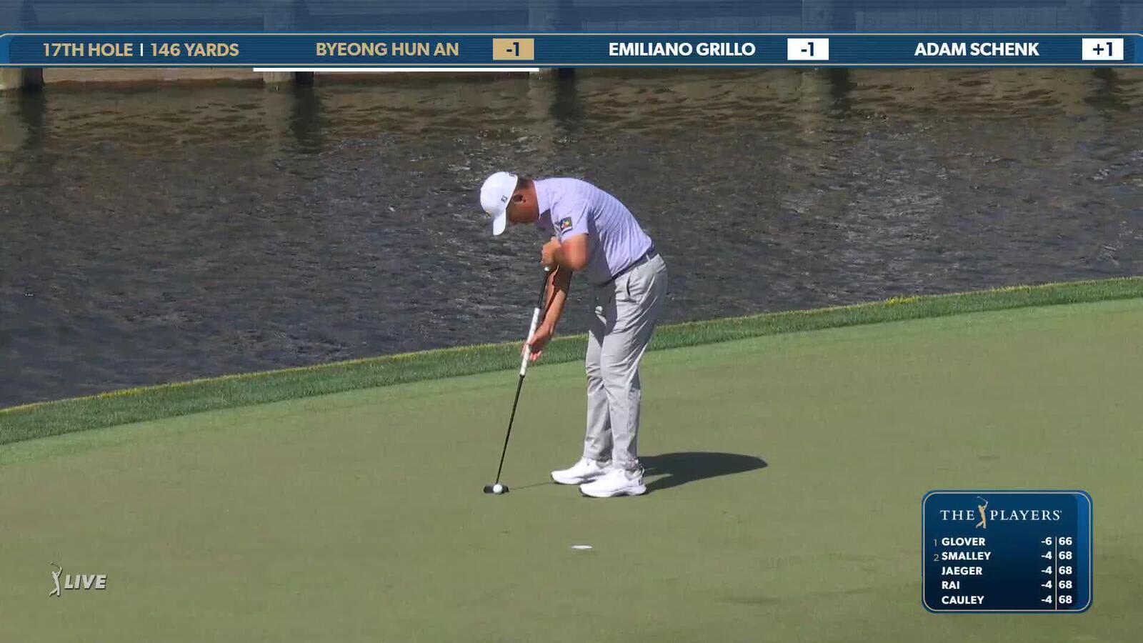 Byeong Hun An | Round 1 | 17th hole | Shot 3 | 2025 THE PLAYERS