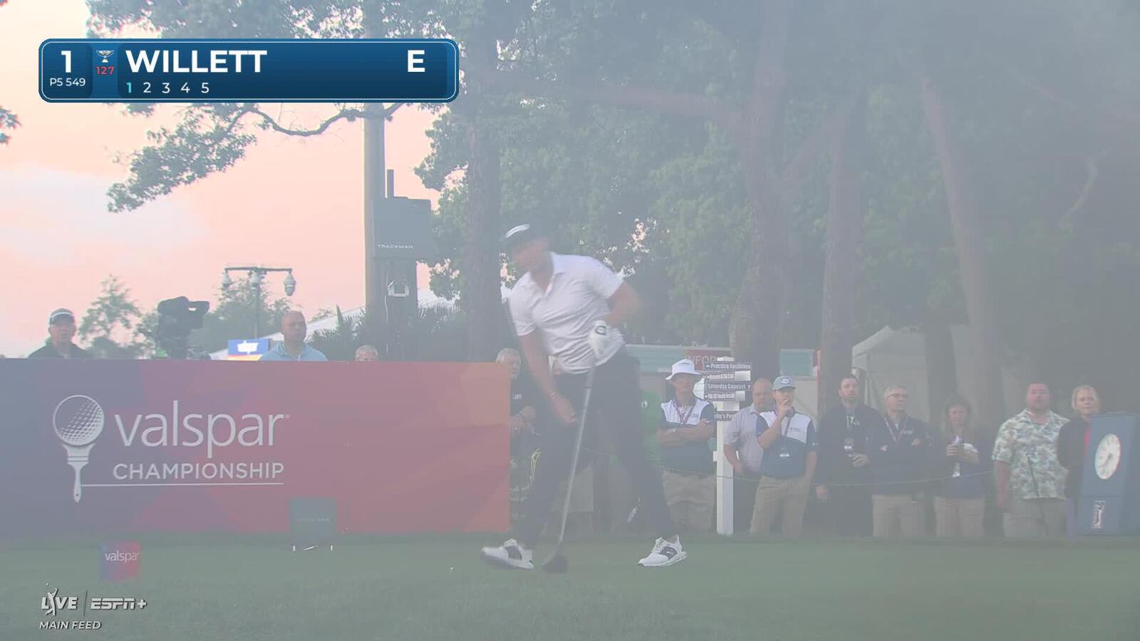 Danny Willett | Round 1 | 1st hole | Shot 1 | 2025 Valspar