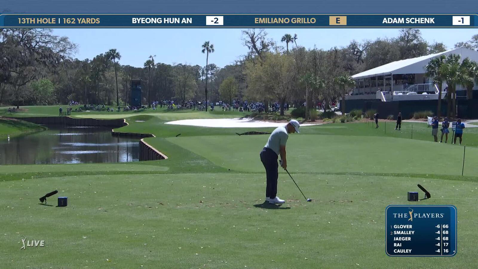 Emiliano Grillo | Round 1 | 13th hole | Shot 1 | 2025 THE PLAYERS