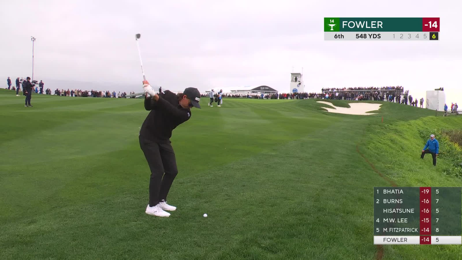 Rickie Fowler | Round 3 | 6th hole | Shot 6 | 2026 AT&T Pebble Beach